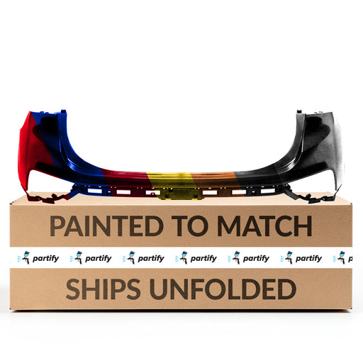 2019-2020 Hyundai Santa Fe Rear Bumper - HY1114105-Partify-Painted-Replacement-Body-Parts