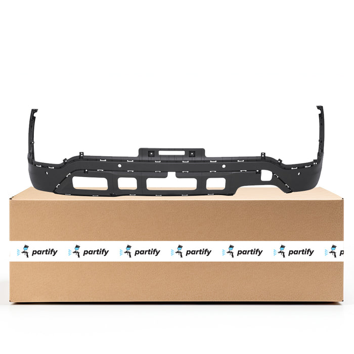 2017-2018 Hyundai Santa Fe Sport Rear Lower Bumper With Sensor Holes - HY1115116-Partify-Painted-Replacement-Body-Parts