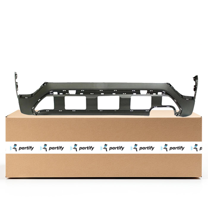 2019-2020 Hyundai Santa Fe Rear Lower Bumper Without Sensor Holes - HY1115120-Partify-Painted-Replacement-Body-Parts