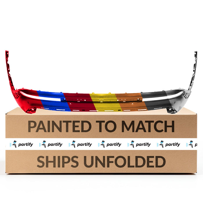 2021-2022 New Hyundai Santa Fe Rear Lower Bumper With Sensor Holes For For Calligraphy And Ultimate Models - HY1115130-Partify-Painted-Replacement-Body-Parts