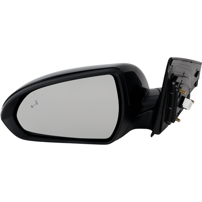 2017-2018 Hyundai Elantra Driver Side Door Mirror Heated W/Blind Spot Detection W/Signal Lamp W/Memory Korea Built Assembly - HY1320255-Partify-Painted-Replacement-Body-Parts