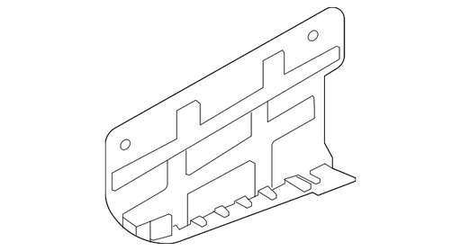 Hyundai Elantra Side Guard Front Bumper Support 4 Cyl 2.0L - HY1140102