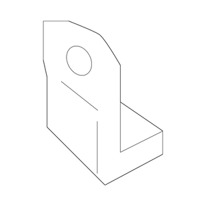 Rear Driver Side Bumper Support image