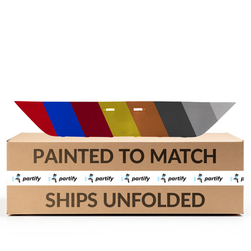 2020-2022 Hyundai Sonata Limited/Luxury/SEL/SEL Plus/Sport/Ultimate Rear Bumper Molding Gloss - HY1144112-Partify-Painted-Replacement-Body-Parts