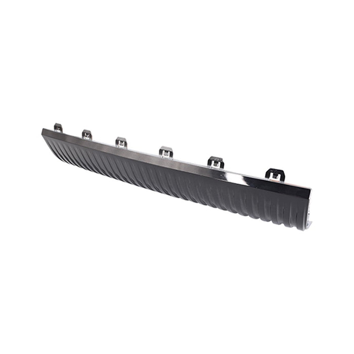 Hyundai Palisade Rear Bumper Molding Painted Silver with Black Trim Except XRT - HY1144143