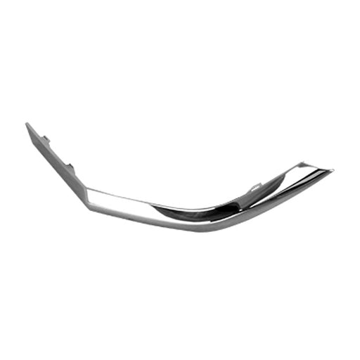 2019-2020 Hyundai Santa Fe Rear Passenger Side Bumper Molding Dark Chrome - HY1147105-Partify-Painted-Replacement-Body-Parts