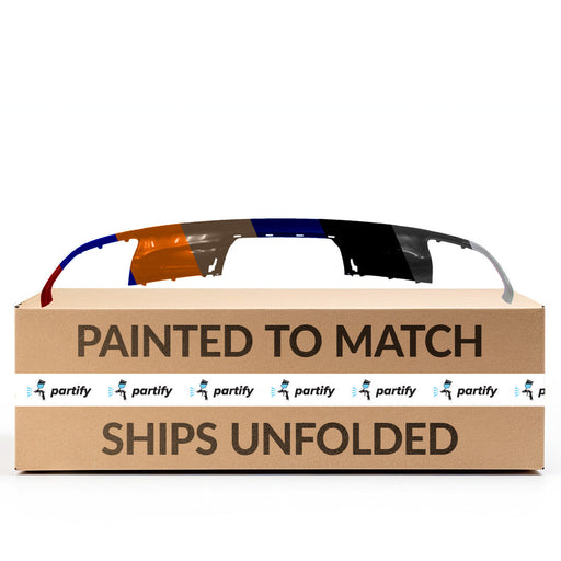 2017-2019 Hyundai Santa Fe/Fe XL CAPA Certified Rear Bumper Valance Skid Plate Panel - HY1195114C-Partify-Painted-Replacement-Body-Parts