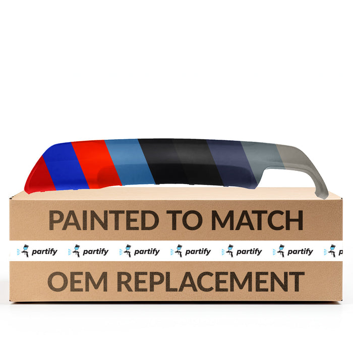 2017-2018 Hyundai Santa Fe Sport CAPA Certified Rear Bumper Valance Skid Plate From 6-27-16 Panel - HY1195116C-Partify-Painted-Replacement-Body-Parts