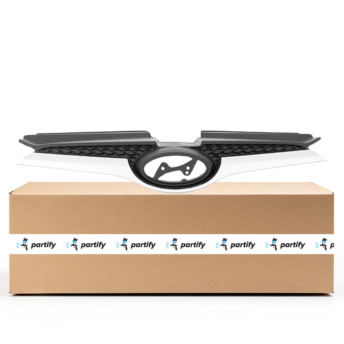 2012-2017 Hyundai Veloster CAPA Certified Grille Assembly Naturally Aspirated - HY1200170C-Partify-Painted-Replacement-Body-Parts