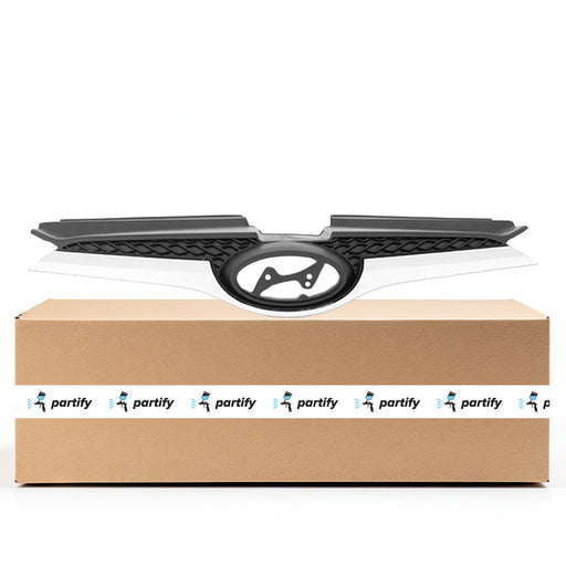 2012-2017 Hyundai Veloster CAPA Certified Grille Assembly Naturally Aspirated - HY1200170C-Partify-Painted-Replacement-Body-Parts