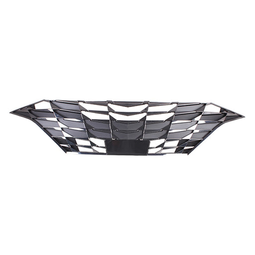 2021-2023 Hyundai Elantra Grille Usa Built W/Radar Cruise Control Dark Chrome Assembly - HY1200237-Partify-Painted-Replacement-Body-Parts