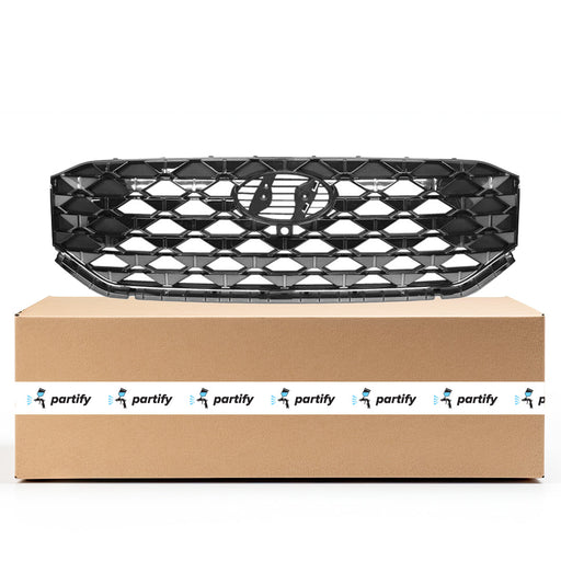 2021-2023 Hyundai Santa Fe Calligraphy/Ultimate Calligraphy CAPA Certified Grille W/Smart Cruise Control W/S/V Monitor Assembly - HY1200245C-Partify-Painted-Replacement-Body-Parts