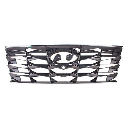2022-2024 Hyundai Tucson Limited/Limited Hybrid/Ultimate Hybrid Grille Assembly - HY1200250-Partify-Painted-Replacement-Body-Parts