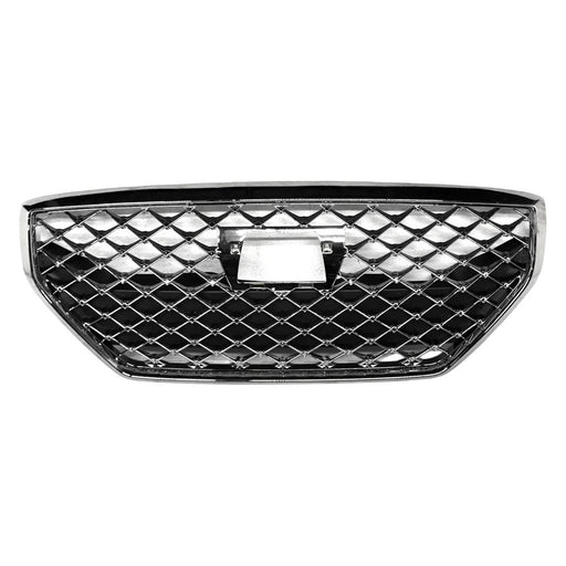 Genesis G70 Grille W/O Parking Sensors Chrome Assembly - HY1200267