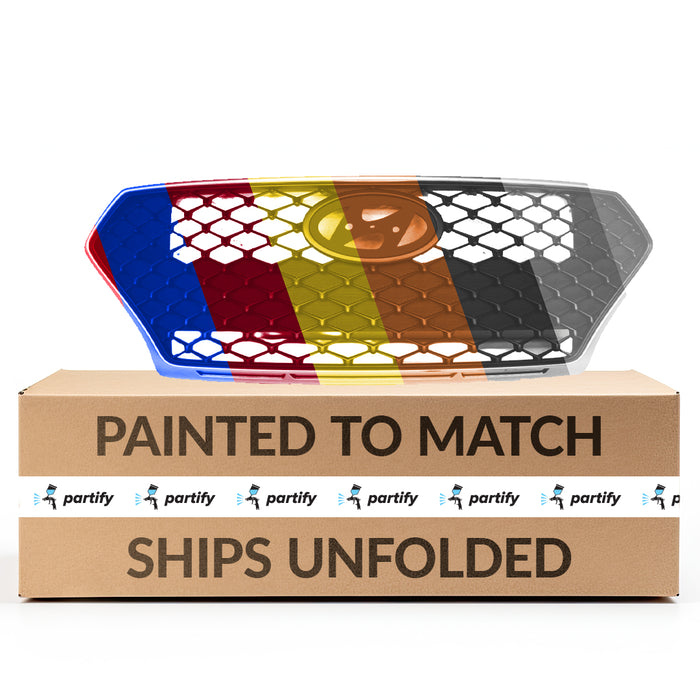 2019-2020 Hyundai Elantra GT N Line Grille W/O Intelligent Cruise Control Assembly - HY1200268-Partify-Painted-Replacement-Body-Parts
