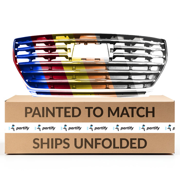 2018-2020 Genesis G80 Grille Std Type W/O Around View Monitor Assembly - HY1200275-Partify-Painted-Replacement-Body-Parts