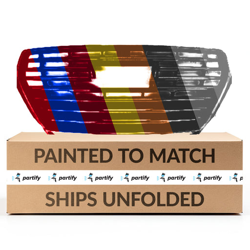 2017-2019 Genesis G90 Grille Assembly - HY1200280-Partify-Painted-Replacement-Body-Parts