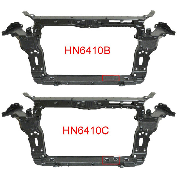 2013-2018 Hyundai Santa Fe Sport Radiator Support 2L L4 - HY1225172-Partify-Painted-Replacement-Body-Parts