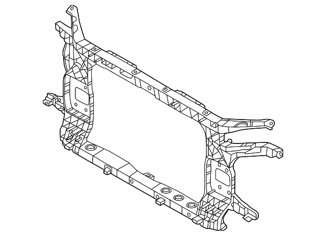 Hyundai Tucson Radiator Support - HY1225253