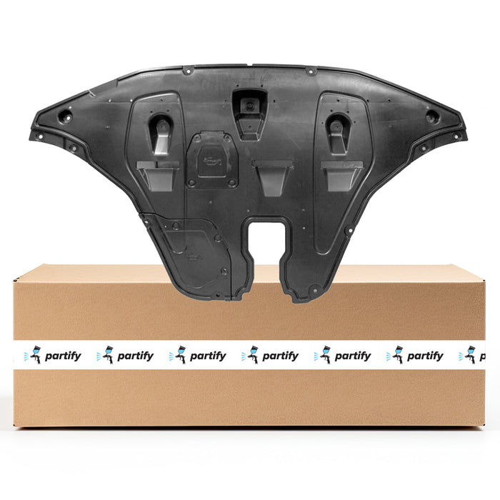 2022-2024 Hyundai Santa Cruz CAPA Certified Lower Undercar Shield - HY1228215C-Partify-Painted-Replacement-Body-Parts