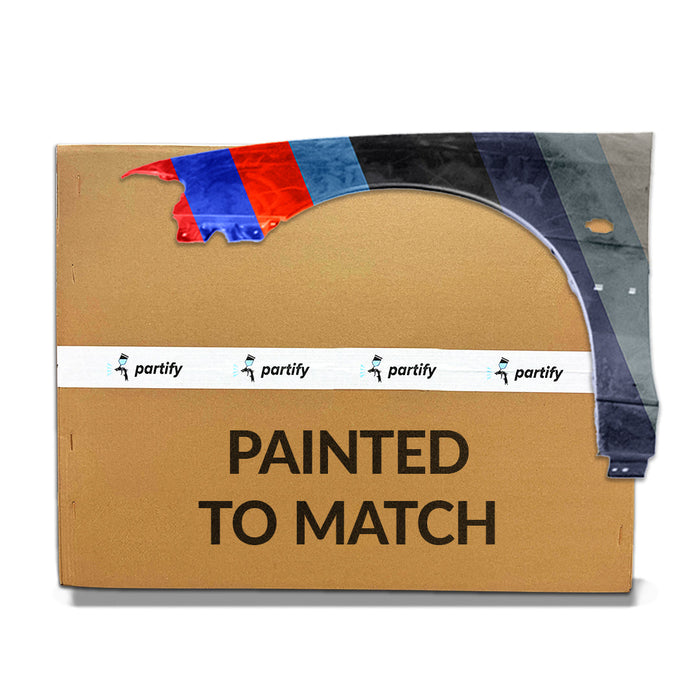 1993-1995 Hyundai Scoupe Base Front CAPA Certified Driver Side Fender - HY1240126C-Partify-Painted-Replacement-Body-Parts