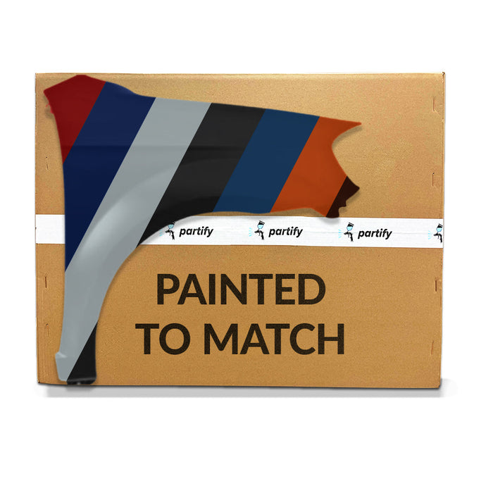 2020-2024 Hyundai Venue Front CAPA Certified Passenger Side Fender W/O Side Marker Lamp Hole - HY1241190C-Partify-Painted-Replacement-Body-Parts