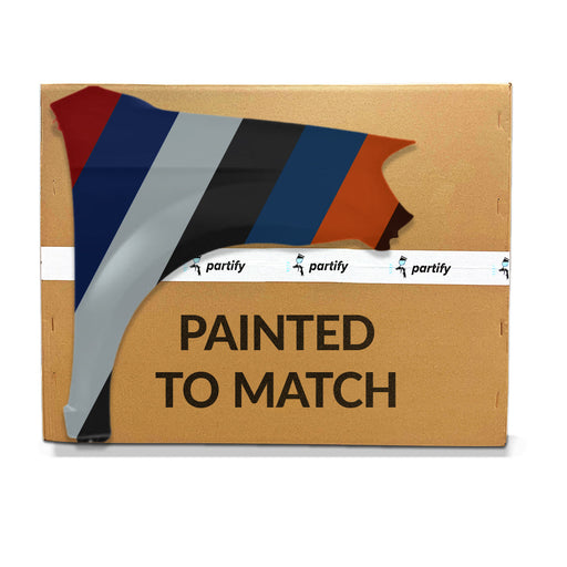 2020-2024 Hyundai Venue Front CAPA Certified Passenger Side Fender W/O Side Marker Lamp Hole - HY1241190C-Partify-Painted-Replacement-Body-Parts