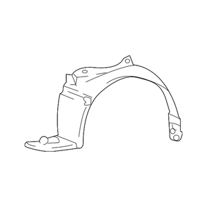 Driver Side Fender Liner image