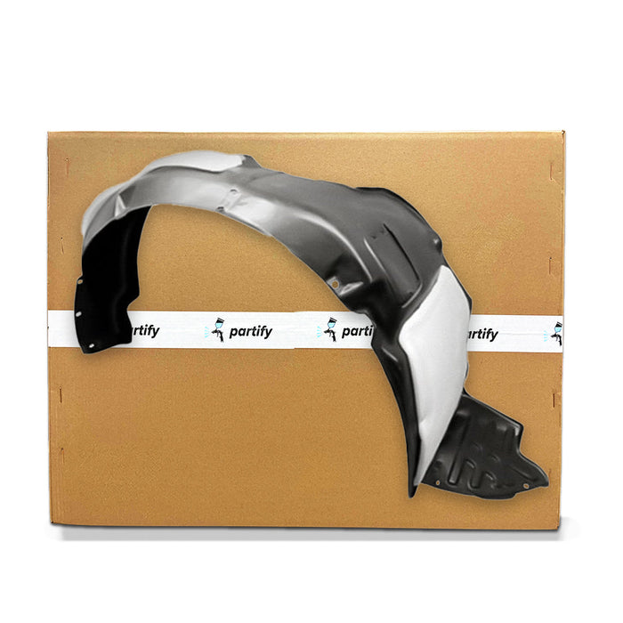 2011-2013 Hyundai Sonata 2.0T/2.0T Limited/GL/GLS/Limited/SE CAPA Certified Passenger Side Fender Liner W/Sport Suspension - HY1249134C-Partify-Painted-Replacement-Body-Parts