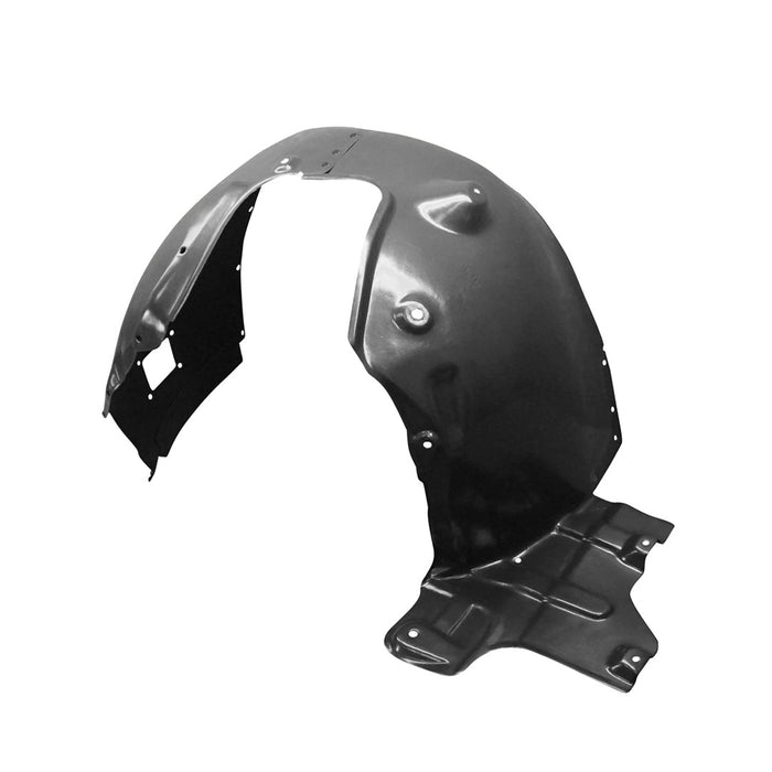 2015-2017 Hyundai Genesis/Genesis G80 Passenger Side Fender Liner Mat: Pe/Vacuum Form 5L V8 Sedan - HY1249175-Partify-Painted-Replacement-Body-Parts