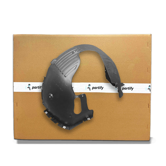 2018-2019 Hyundai Sonata 2.0T Sport/2.0T Ultimate/2.4 Sport/Eco/Essential/GL/GLS/Limited/Limited 2.0T/Luxury/Preferred/Premium/SE/SEL/Sport/Sport 2.0T CAPA Certified Fender Liner W/O Etched Front Scuff Plate W/O Chrome - HY1249179C-Partify-Painted-Replacement-Body-Parts