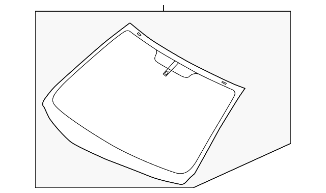 Hyundai Elantra Acoustic Windshield - HY1284104