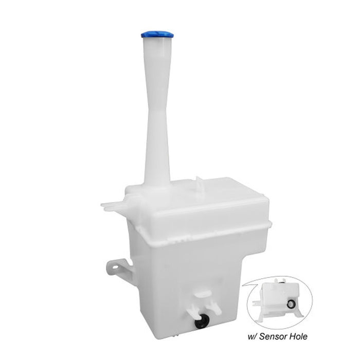 2007-2010 Hyundai Elantra Washer Fluid Reservoir Reservoir & Cap Assembly W/Fluid Level Sensor - HY1288139-Partify-Painted-Replacement-Body-Parts