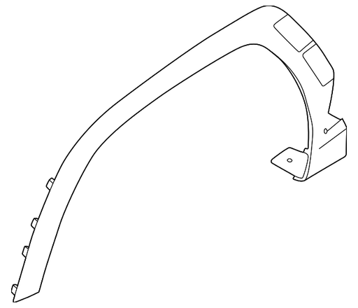 Hyundai Tucson Urban/XRT Wheel Arch Molding Urban - HY1291127
