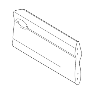 Coque de porte côté passager avant image