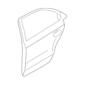 Rear Driver Side Door Shell image