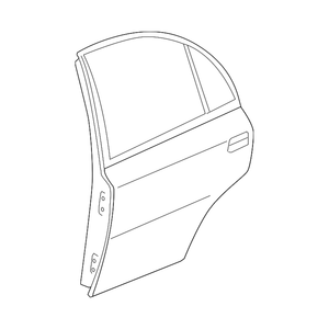 Rear Passenger Side Door Shell image