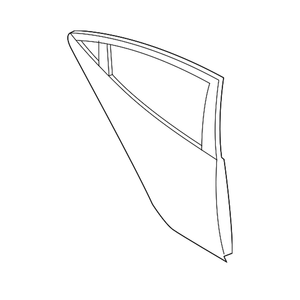 Rear Passenger Side Door Shell image