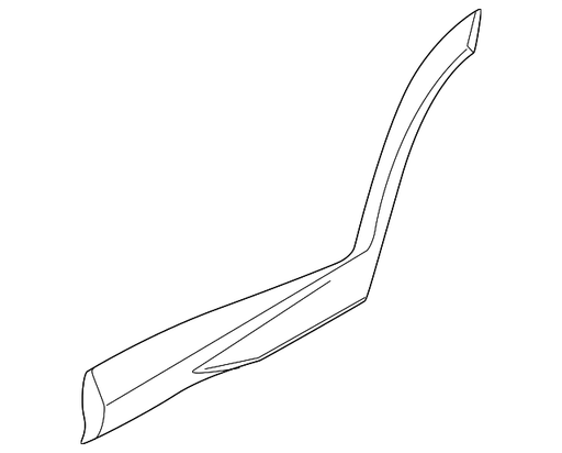 Hyundai Tucson Limited/Preferred/SE/SEL/SEL Convenience Door Molding Limited - HY1505106