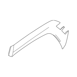 Rear Driver Side Wheel Arch Molding image