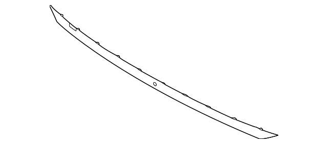 Hyundai Tucson N Line Tailgate Molding - HY1904103