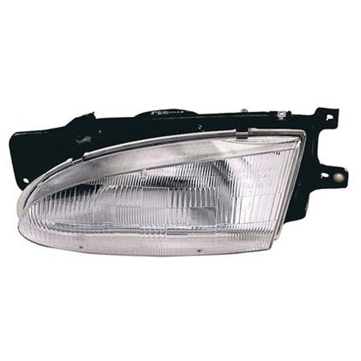 Hyundai Accent Passenger Side Headlight Assembly Composite 4 Door Sedan - HY2503106