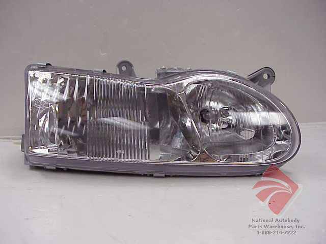 1997-1998 Hyundai Sonata Passenger Side Headlight Assembly Composite - HY2503114-Partify-Painted-Replacement-Body-Parts