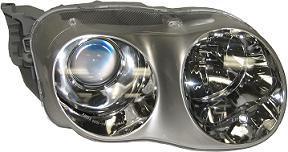 2000-2001 Hyundai Tiburon Passenger Side Headlight Assembly Composite - HY2503124-Partify-Painted-Replacement-Body-Parts