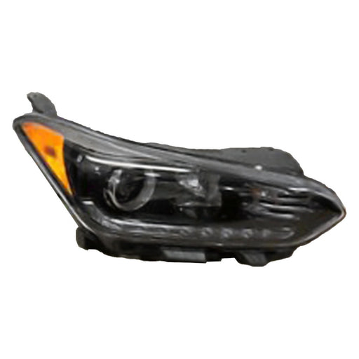 Hyundai Veloster Passenger Side Headlight Assembly Halogen Composite - HY2503238