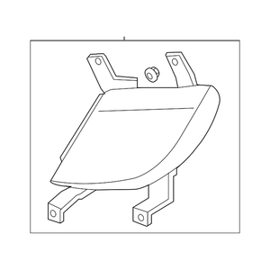 Passenger Side Fog Light Assembly image