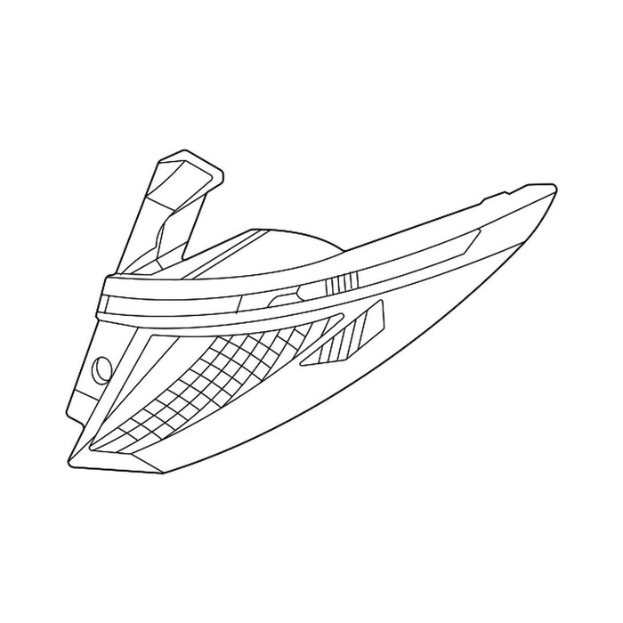 Hyundai Tucson Limited/N Line/Preferred/SEL/Urban/XRT Tail Light Assembly Blue Hybrid Bulb Type - HY2801155