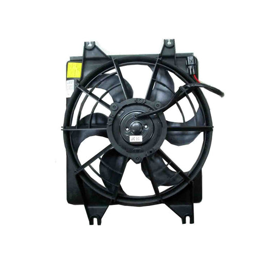 1995-1999 Hyundai Accent A/C Condenser Fan Assembly Electric Fan Assembly - HY3113101-Partify-Painted-Replacement-Body-Parts