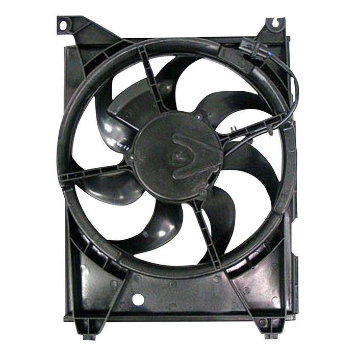 2004-2005 Hyundai XG350 A/C Condenser Fan Assembly Electric Fan Assembly - HY3113116-Partify-Painted-Replacement-Body-Parts