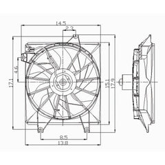 Engine Cooling Fan Assembly image